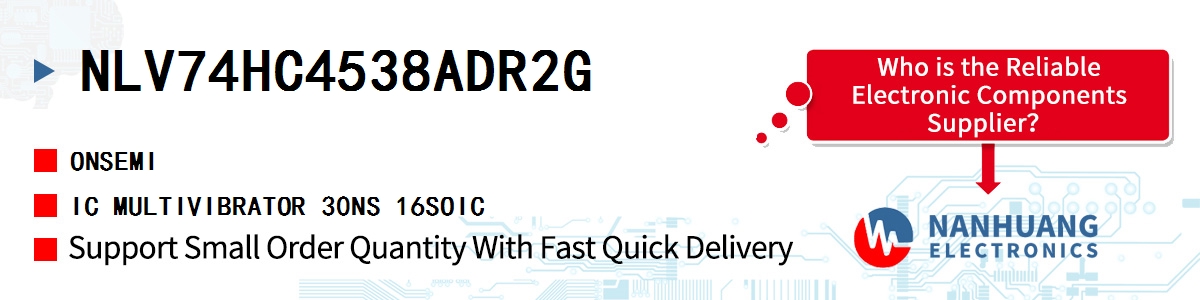 NLV74HC4538ADR2G onsemi IC MULTIVIBRATOR 30NS 16SOIC