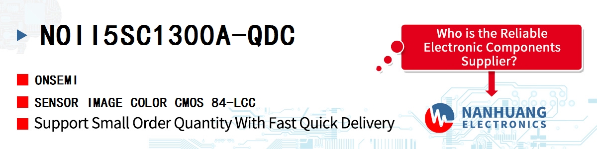 NOII5SC1300A-QDC onsemi SENSOR IMAGE COLOR CMOS 84-LCC
