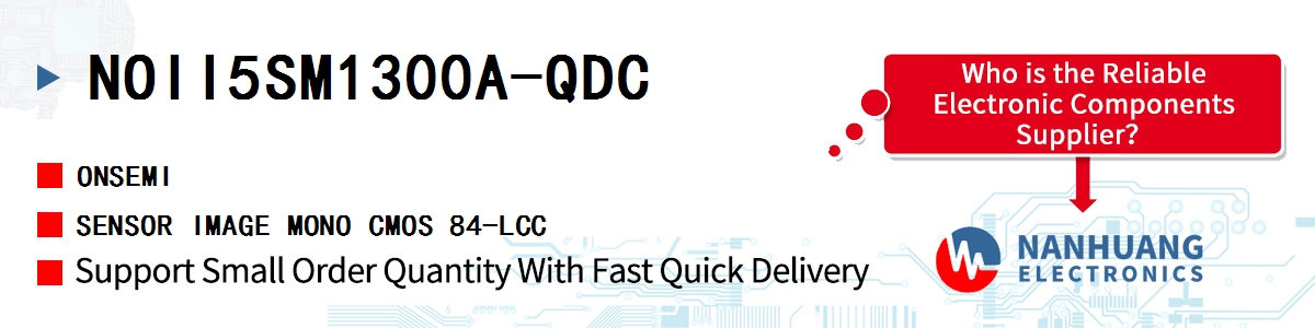 NOII5SM1300A-QDC onsemi SENSOR IMAGE MONO CMOS 84-LCC