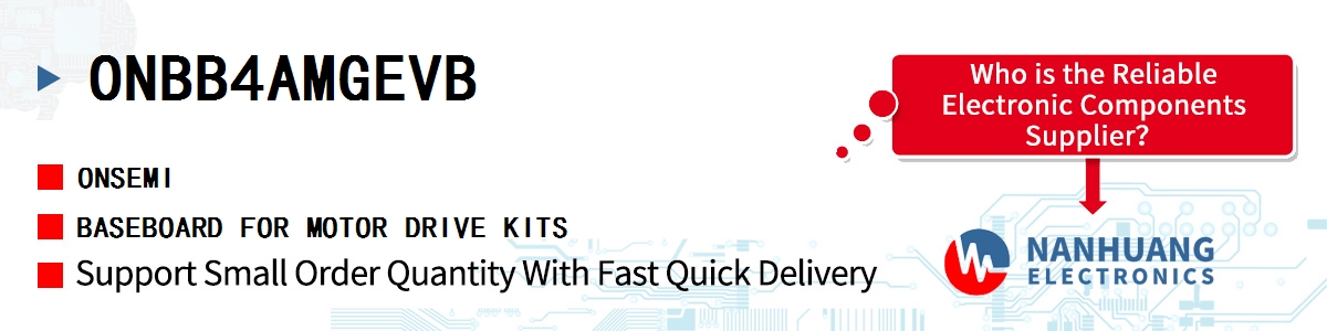 ONBB4AMGEVB onsemi BASEBOARD FOR MOTOR DRIVE KITS