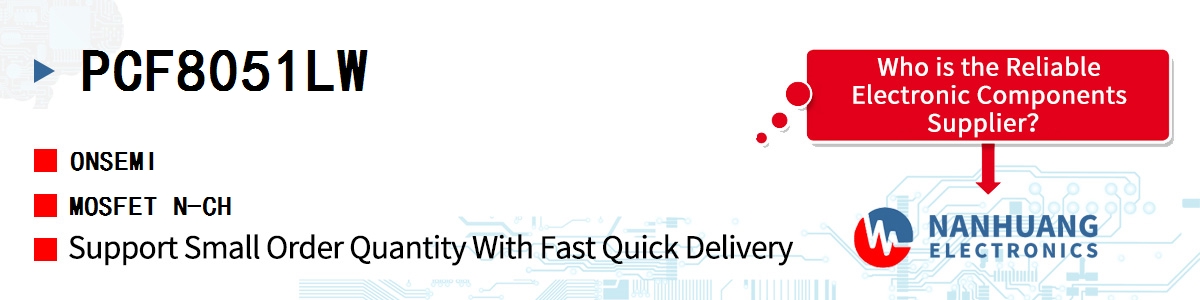 PCF8051LW onsemi MOSFET N-CH