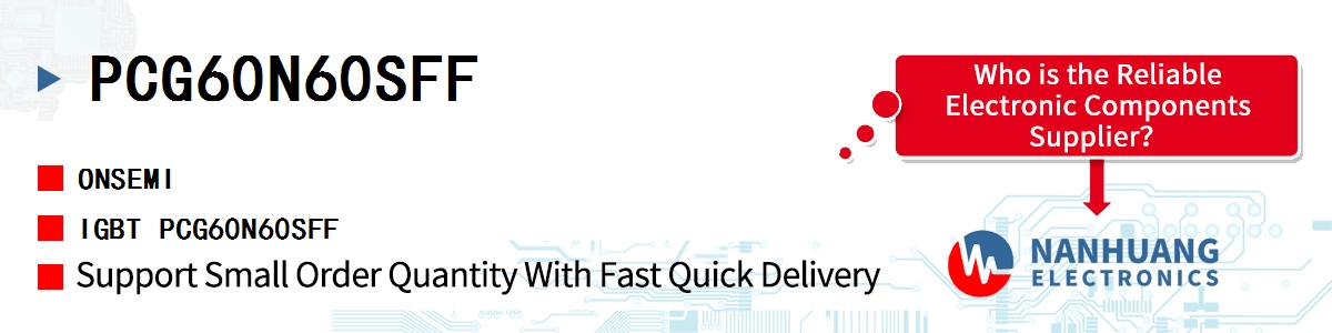 PCG60N60SFF onsemi IGBT PCG60N60SFF