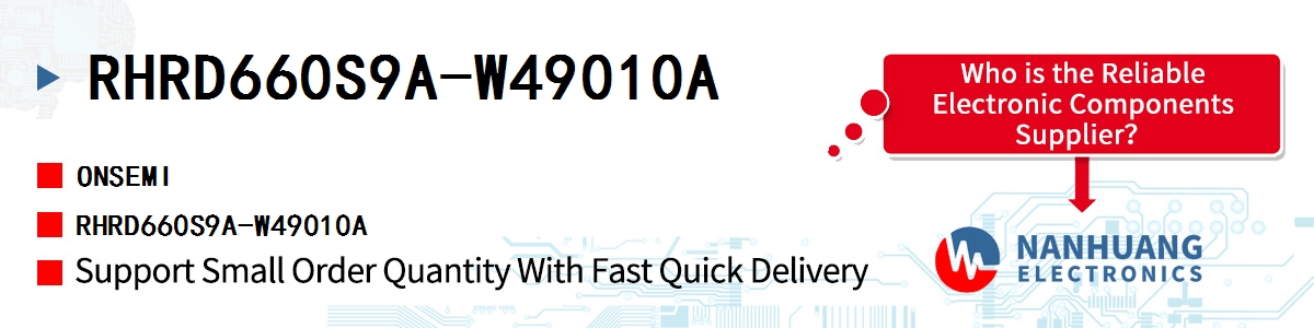 RHRD660S9A-W49010A onsemi RHRD660S9A-W49010A