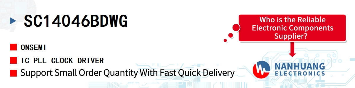 SC14046BDWG onsemi IC PLL CLOCK DRIVER