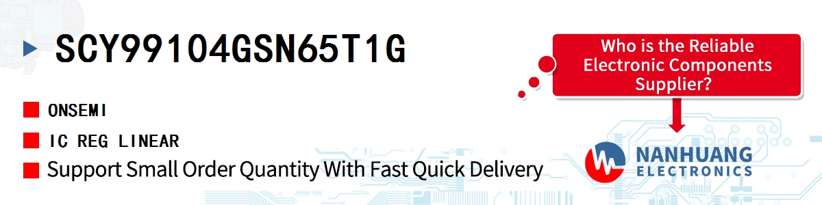 SCY99104GSN65T1G onsemi IC REG LINEAR
