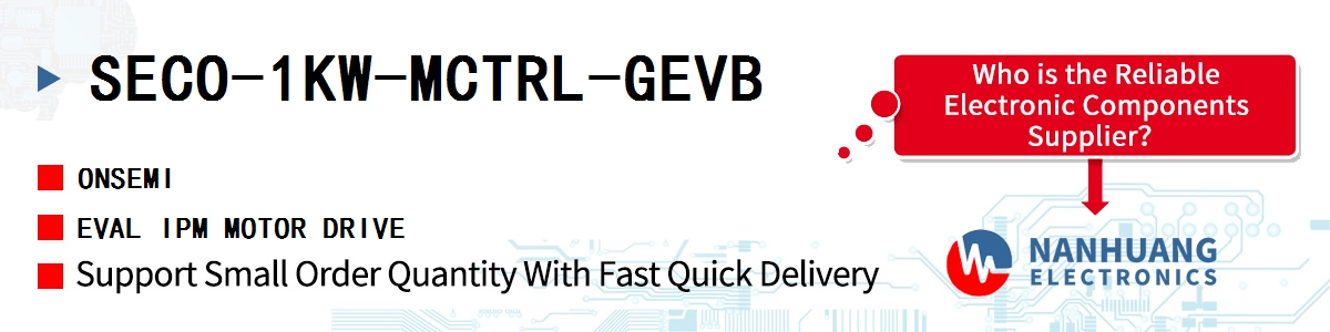 SECO-1KW-MCTRL-GEVB onsemi EVAL IPM MOTOR DRIVE