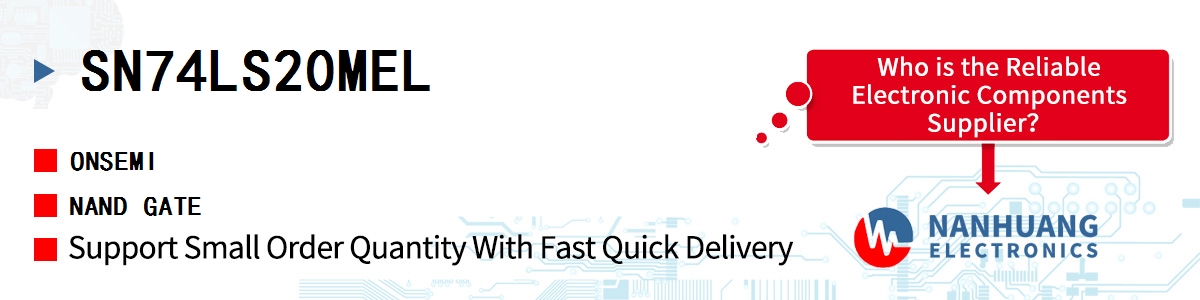 SN74LS20MEL onsemi NAND GATE