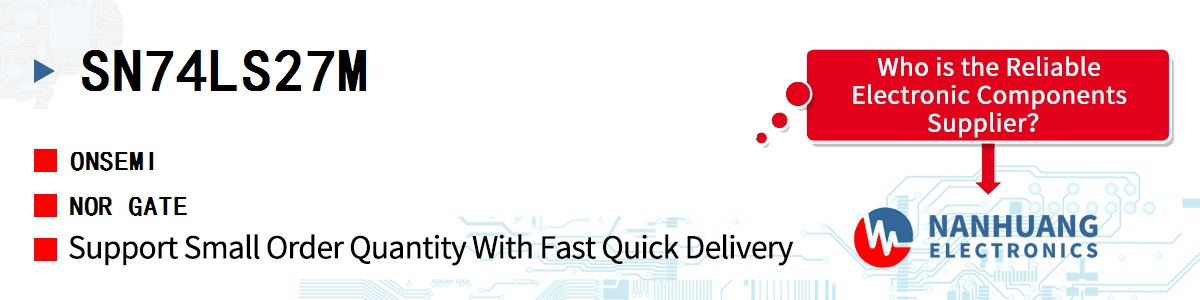 SN74LS27M onsemi NOR GATE