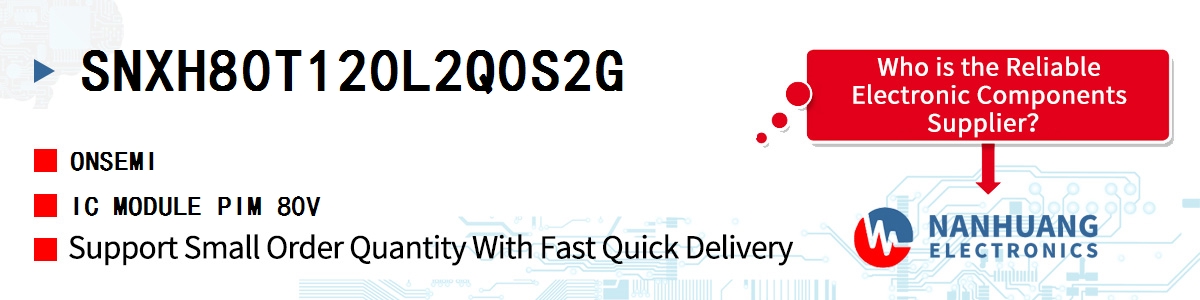 SNXH80T120L2Q0S2G onsemi IC MODULE PIM 80V