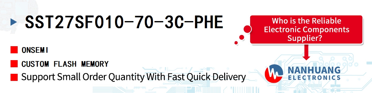 SST27SF010-70-3C-PHE onsemi CUSTOM FLASH MEMORY