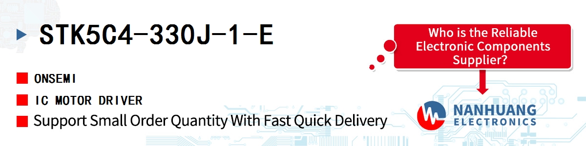 STK5C4-330J-1-E onsemi IC MOTOR DRIVER
