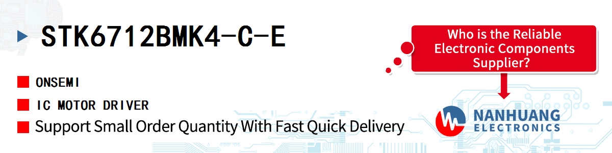 STK6712BMK4-C-E onsemi IC MOTOR DRIVER