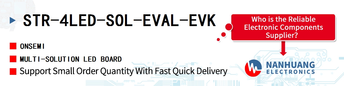 STR-4LED-SOL-EVAL-EVK onsemi MULTI-SOLUTION LED BOARD