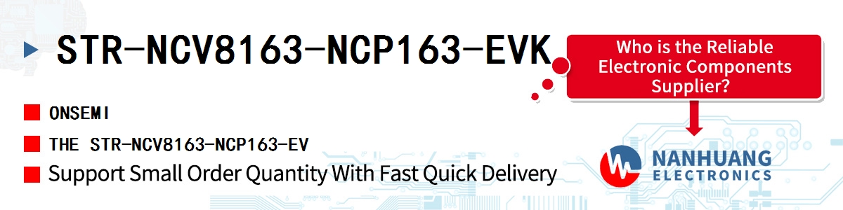 STR-NCV8163-NCP163-EVK onsemi THE STR-NCV8163-NCP163-EV