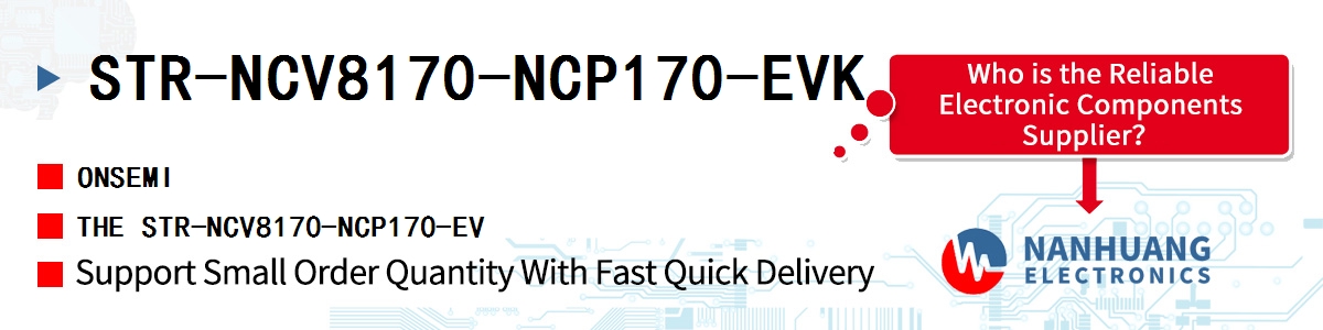 STR-NCV8170-NCP170-EVK onsemi THE STR-NCV8170-NCP170-EV