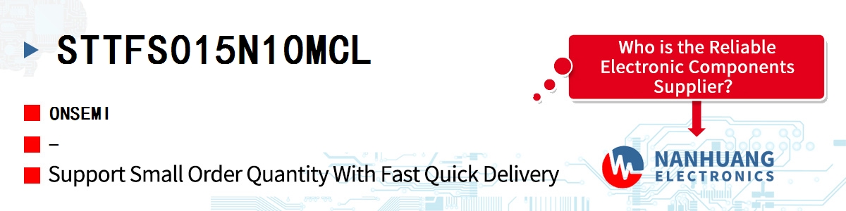 STTFS015N10MCL onsemi -