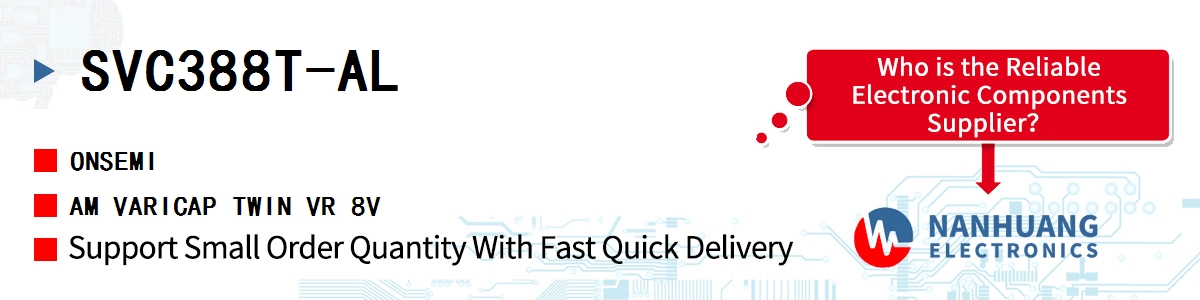 SVC388T-AL onsemi AM VARICAP TWIN VR 8V