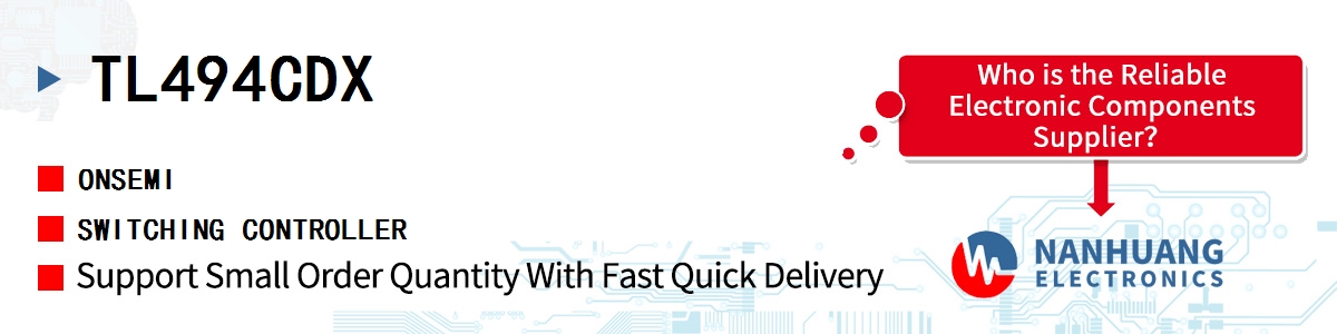 TL494CDX onsemi SWITCHING CONTROLLER