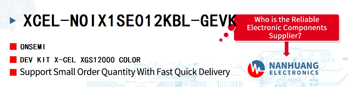 XCEL-NOIX1SE012KBL-GEVK onsemi DEV KIT X-CEL XGS12000 COLOR